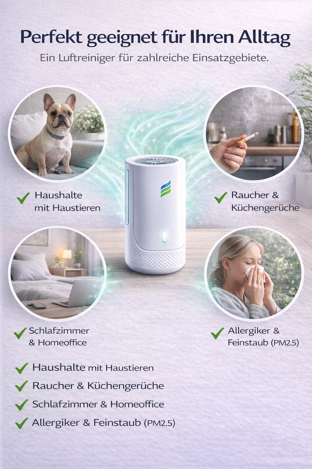 Schlechte Luft & Gerüche beseitigen – Sauber atmen mit LUFTIQ™